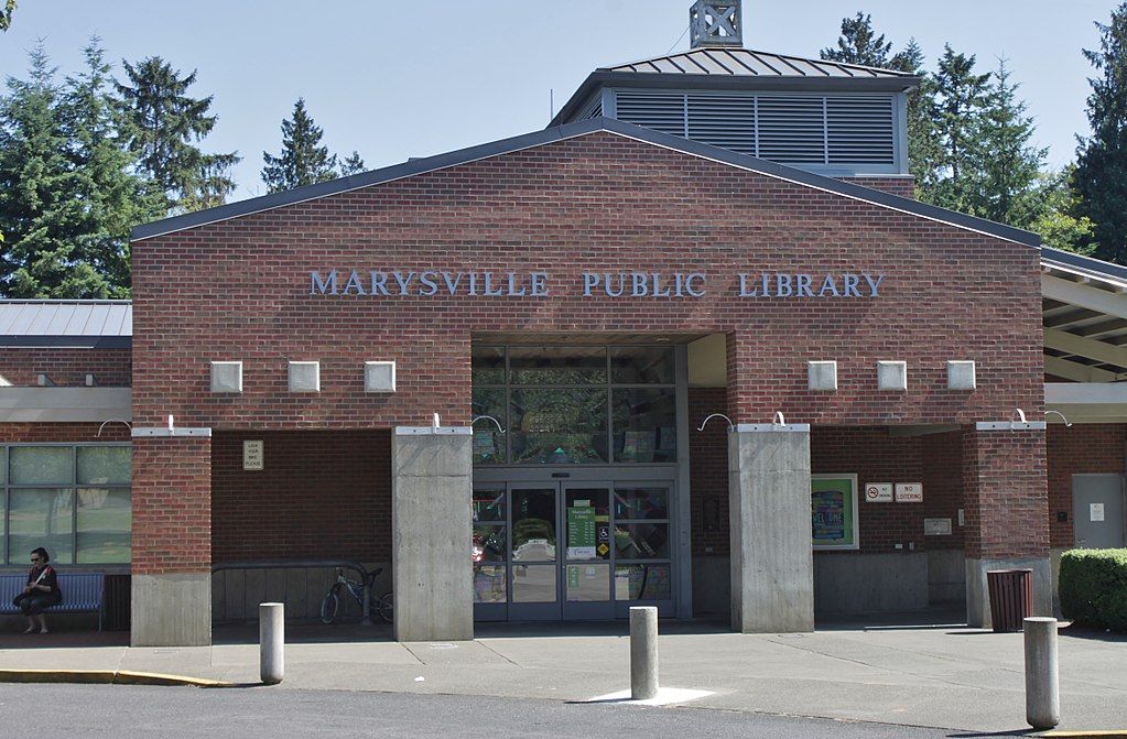 Exterior of Marysville Library