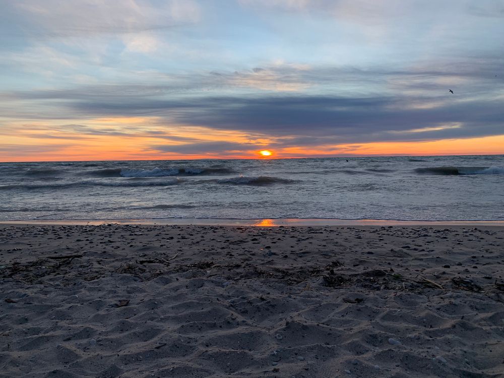 The beach at Atwater Park