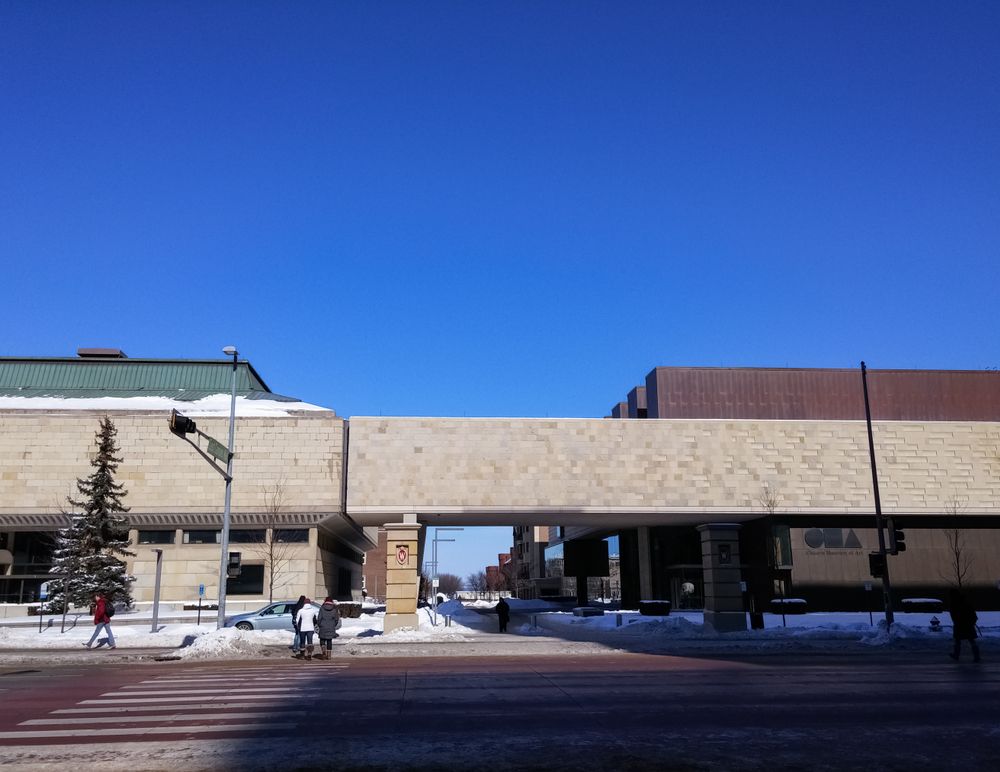 Exterior of Chazen Museum of Art