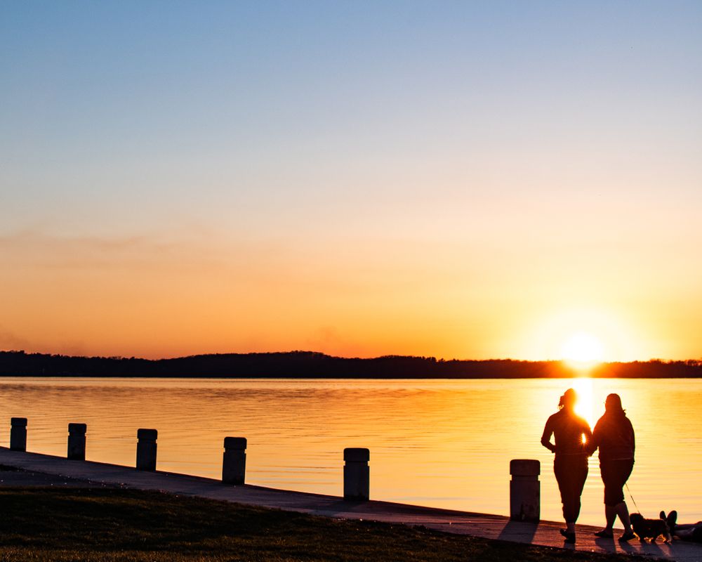 Sunset over Lake Mendota