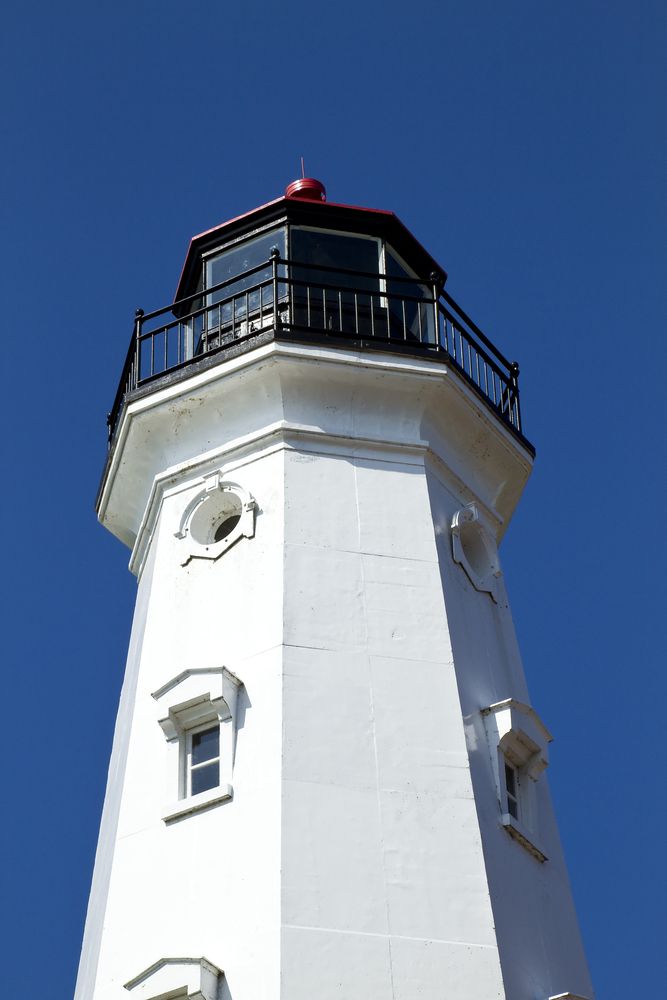 Observation deck of the North Point Lighthouse