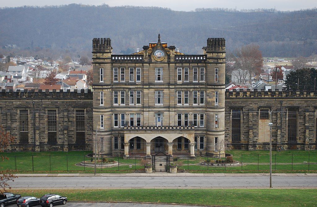 Exterior of the West Virginia Penitentiary