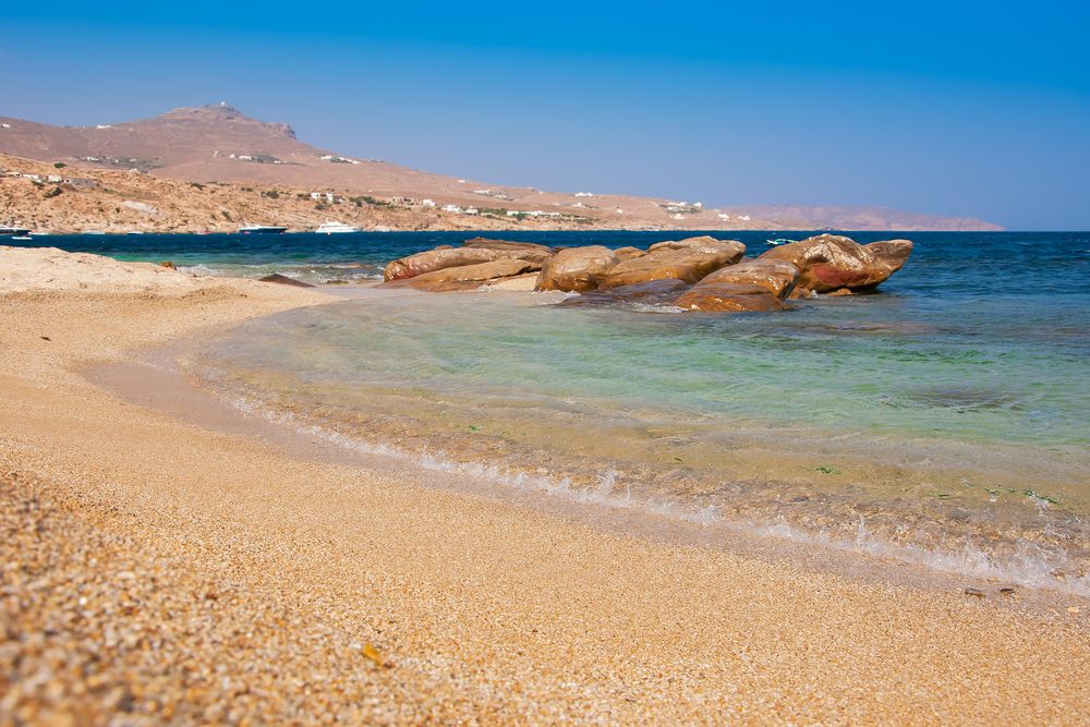 Shore of Kalafati beach