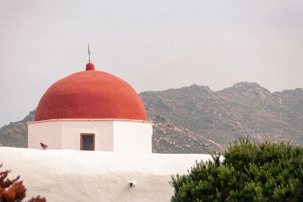Top half of the Monastery of Paleokastro