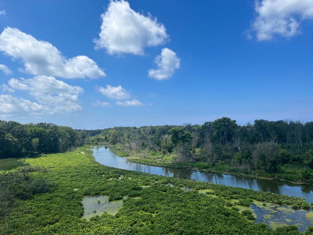The waters of Galien River County Park