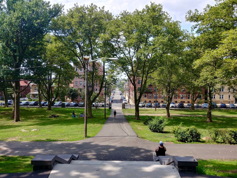The grounds of James J. Braddock County Park