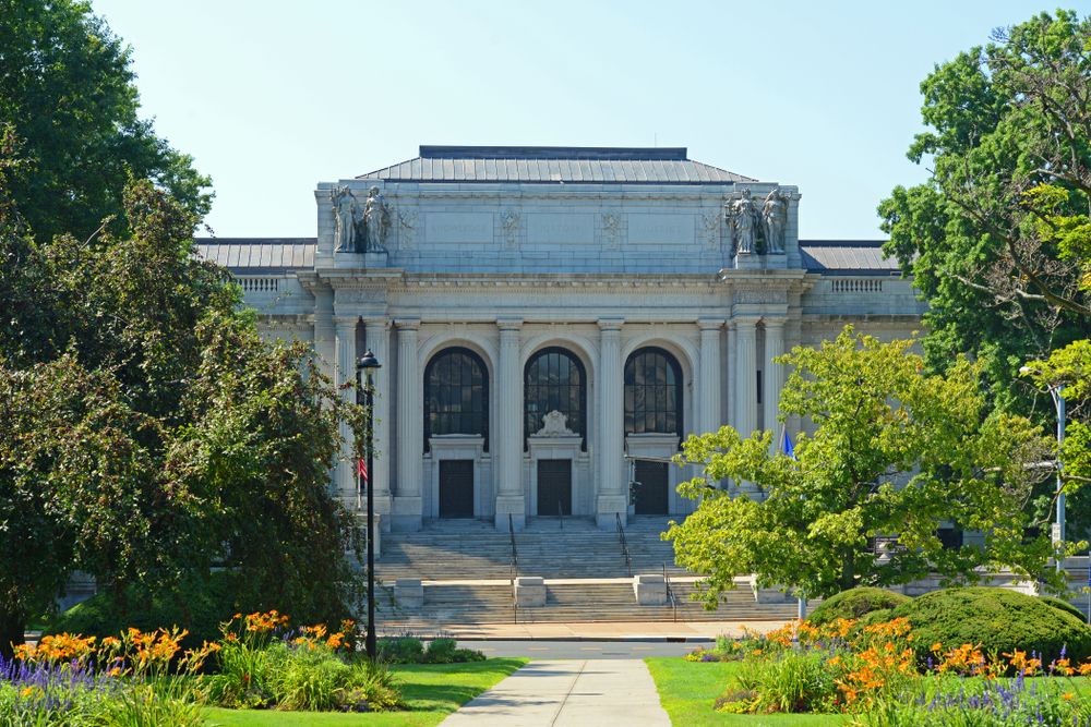 Exterior of the Museum of Connecticut History