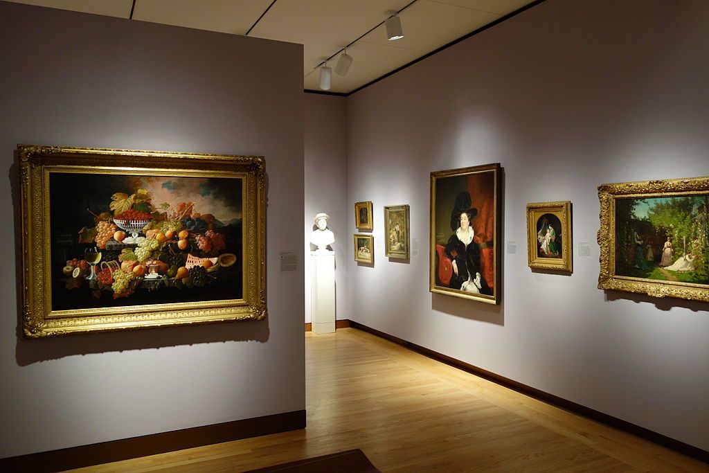Exhibit in New Britain Museum of American Art