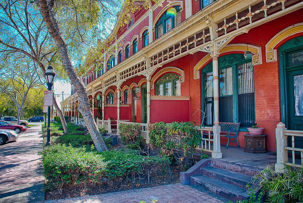 Exterior of the Brick Row Museum