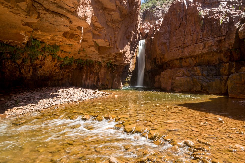 Daytime view of Cibecue Falls