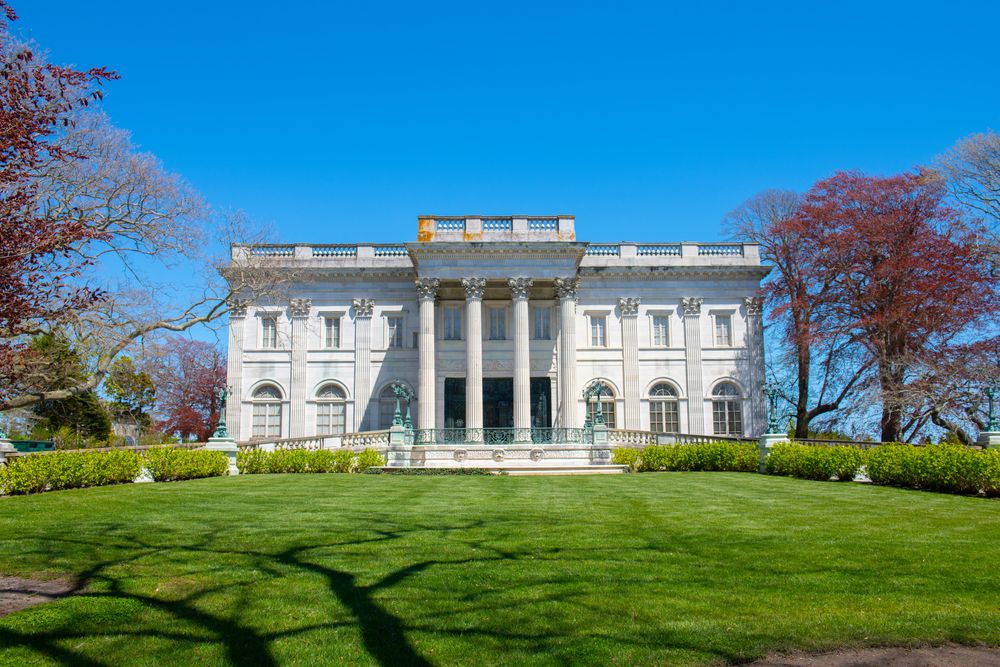 Exterior of the Marble House