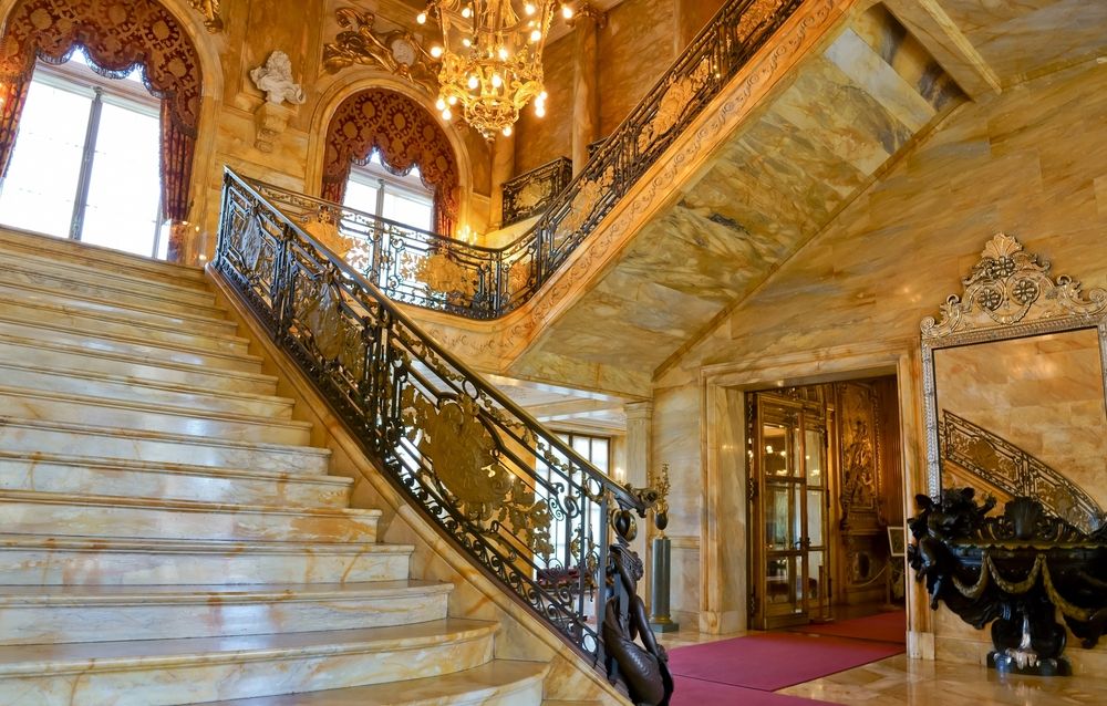 Interior of the Marble House