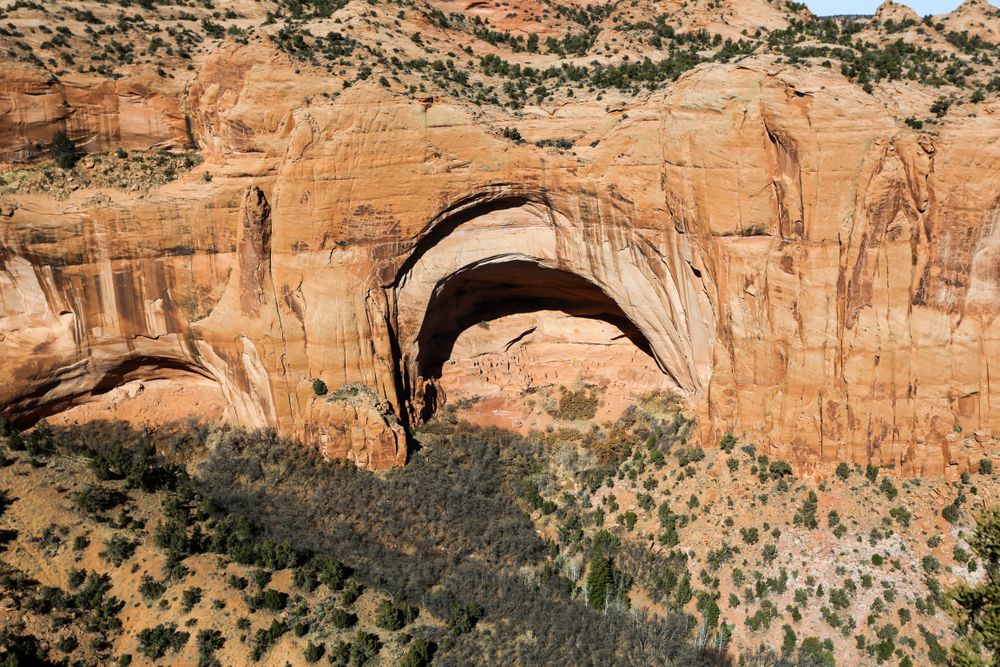 Aerial view of Navajo National Monument