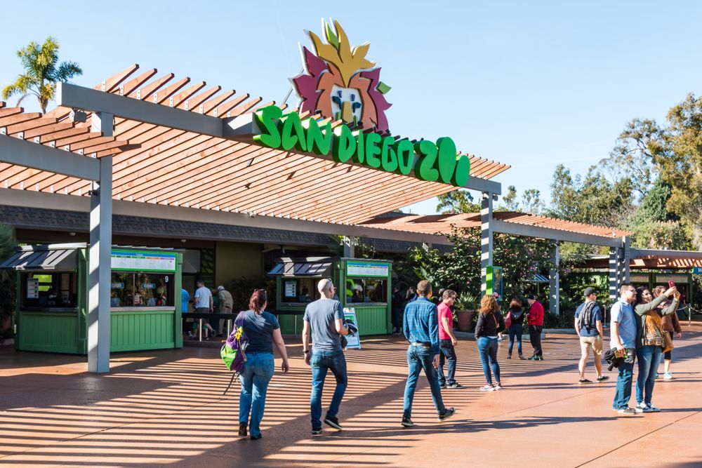 Entrance to San Diego Zoo