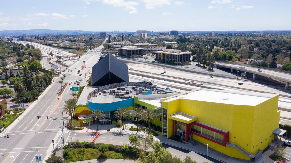 Aerial view of Discovery Cube Orange County