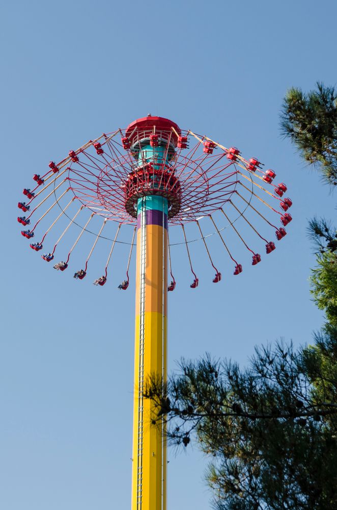 A ride at Knott’s Berry Farm