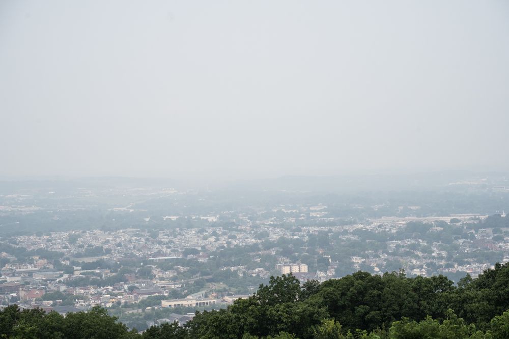 View from Neversink Mountain