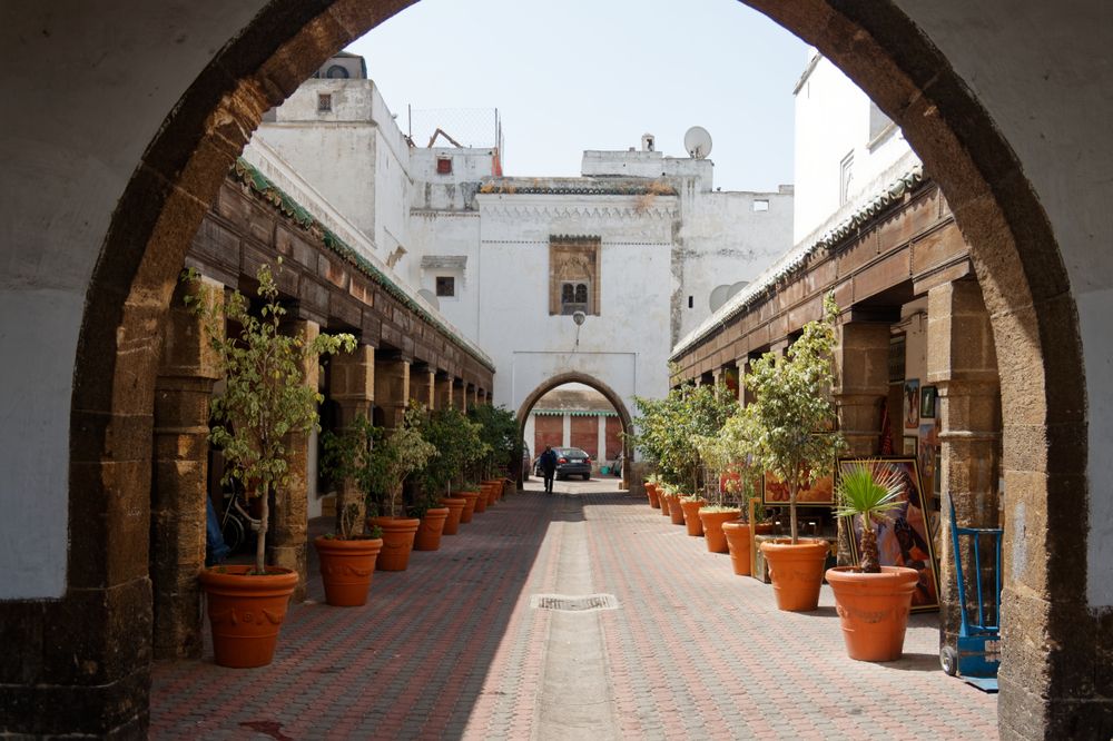 A walkway at New Medina