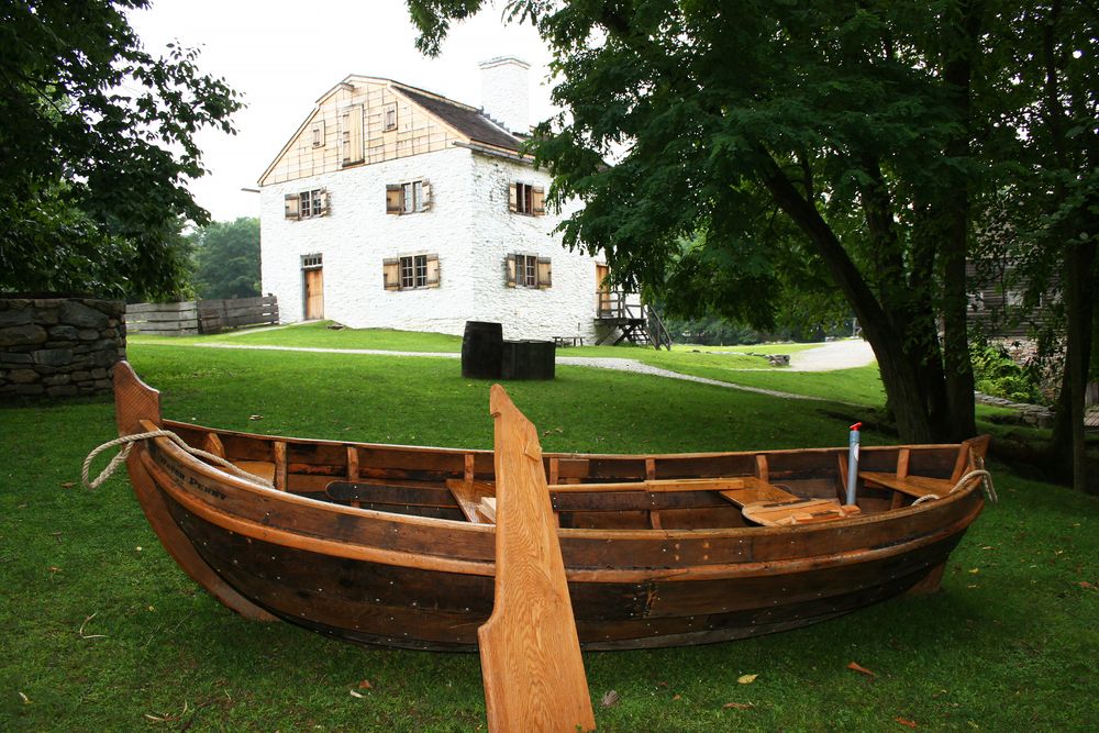 Outside Philipsburg Manor