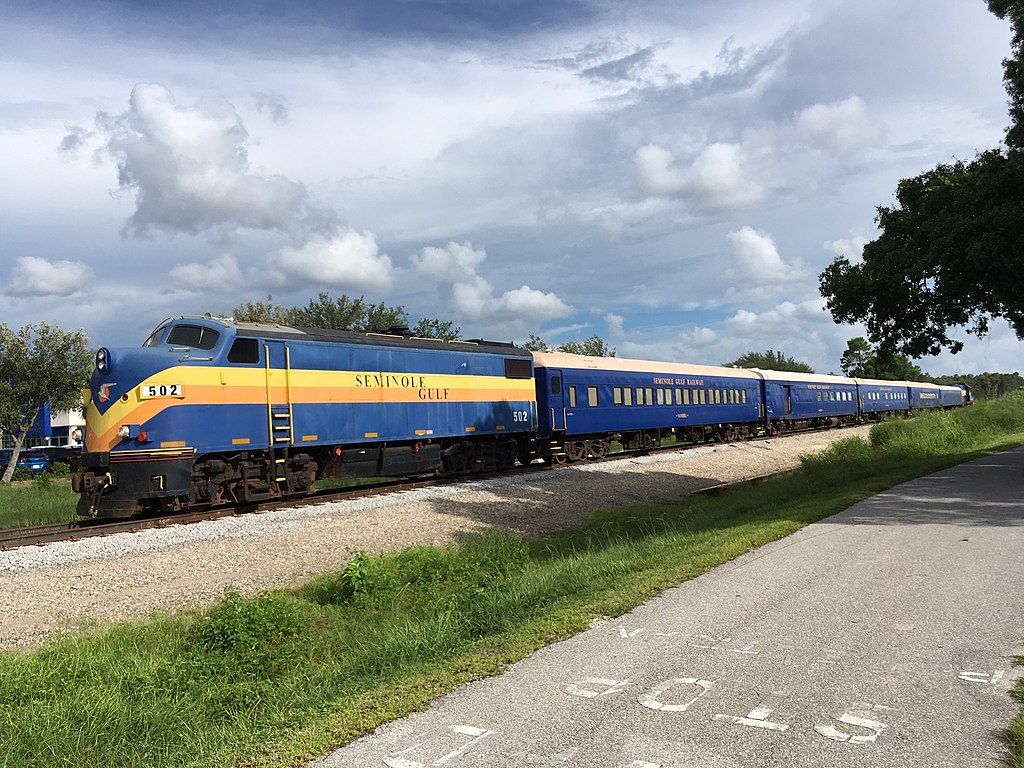 Exterior of the Murder Mystery Dinner Train