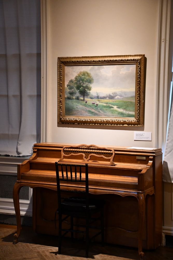 Framed art in Nassau County Museum of Art