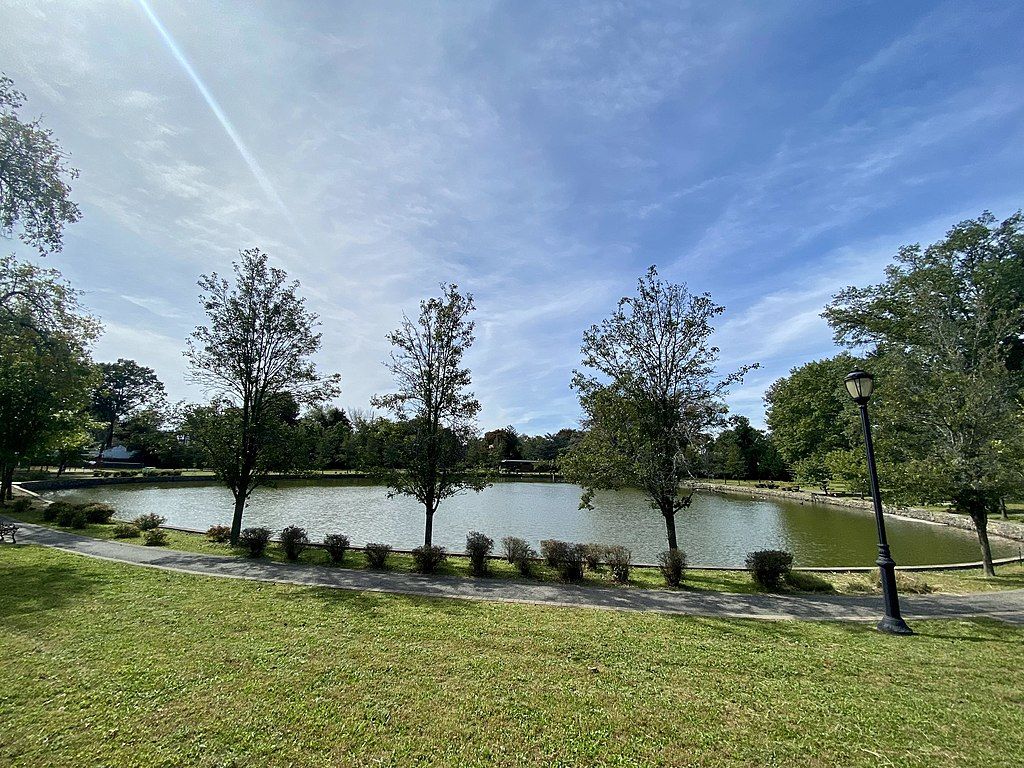 Daytime view of Ridder’s Pond Park