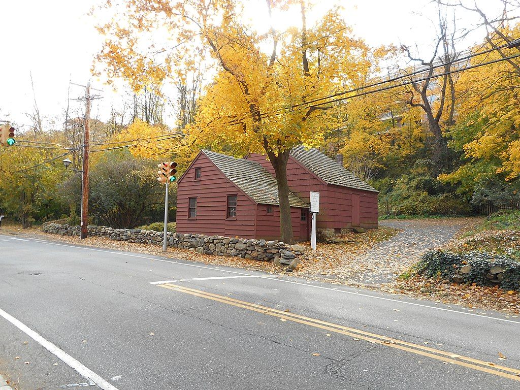 Exterior of the Van Nostrand-Starkins House