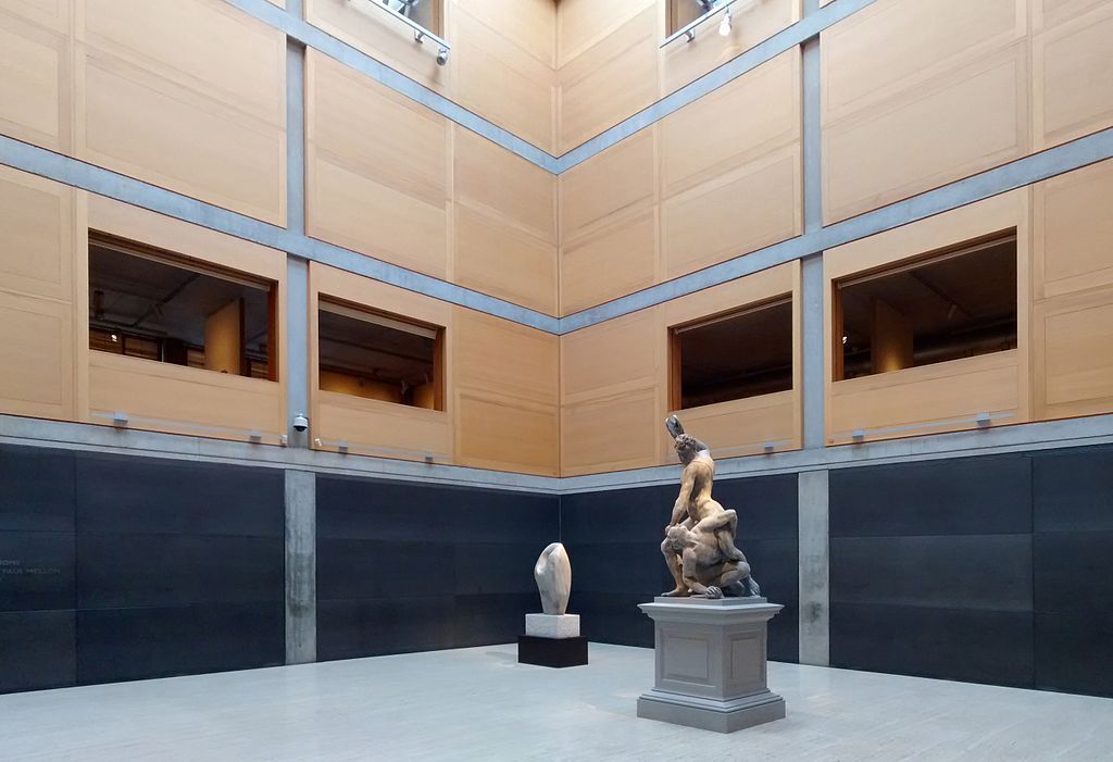 Interior of the Yale Center for British Art