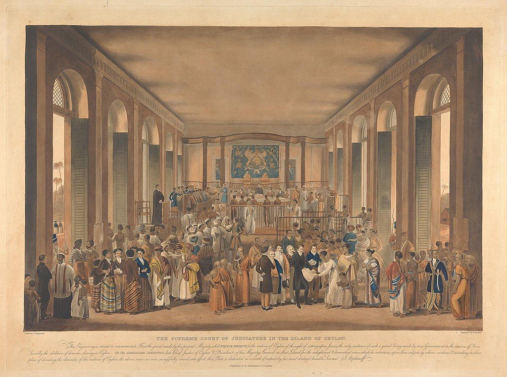 An art piece in the Yale Center for British Art