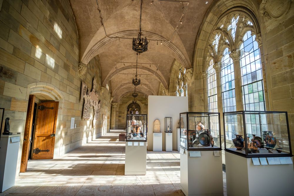 Interior of the Yale University Art Gallery