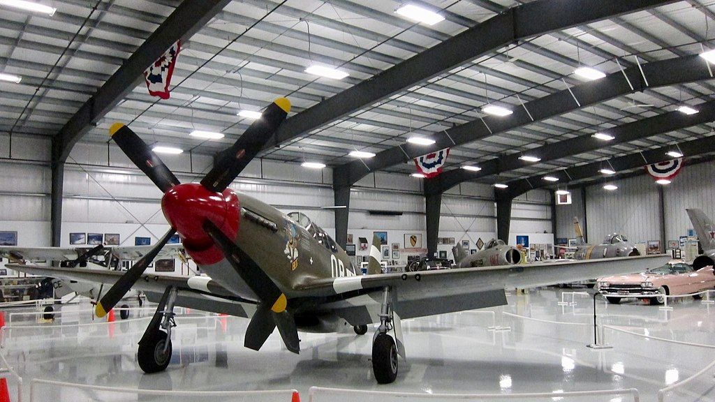 Interior of Warhawk Air Museum