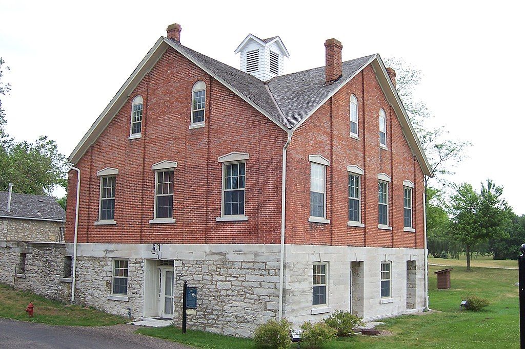Exterior of a house at Joseph Smith Historic Site