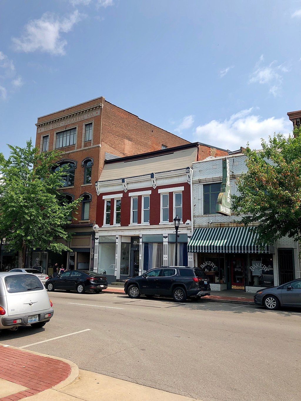 Buildings along Monmouth Street Historic District