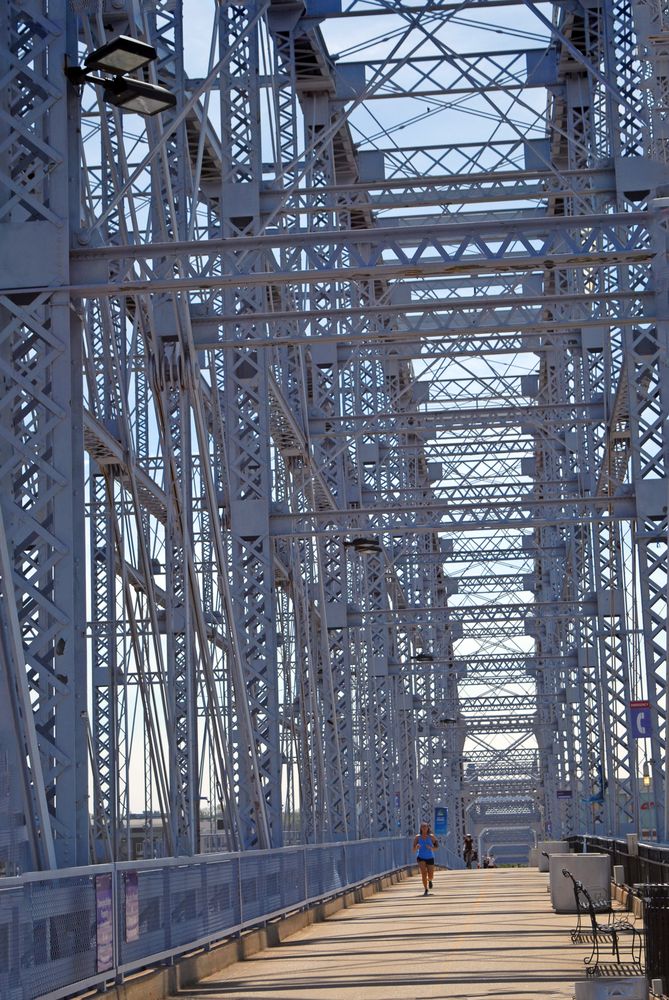Walkway of Newport Southbank Bridge