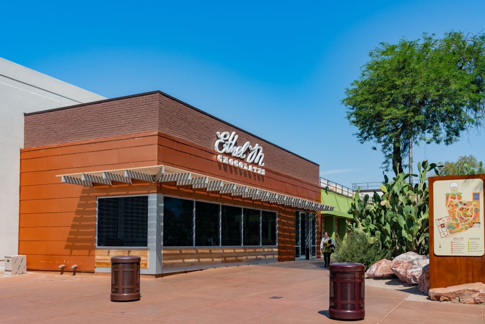 Exterior of the Ethel M Chocolates Factory & Cactus Garden