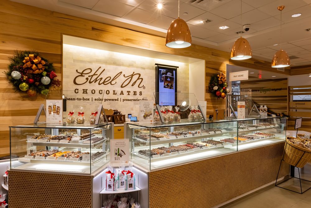 Interior of the Ethel M Chocolates Factory & Cactus Garden