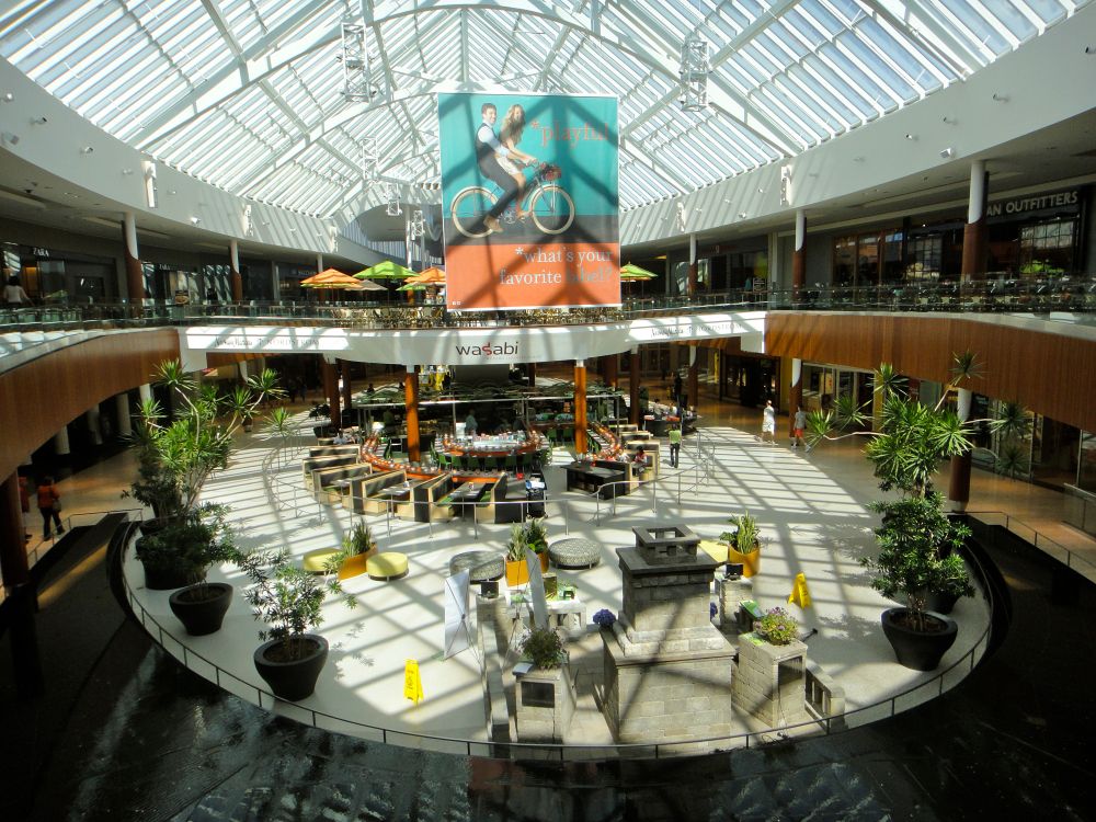 Interior of the Natick Mall