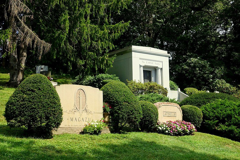 Daytime view of Newton Cemetery & Arboretum