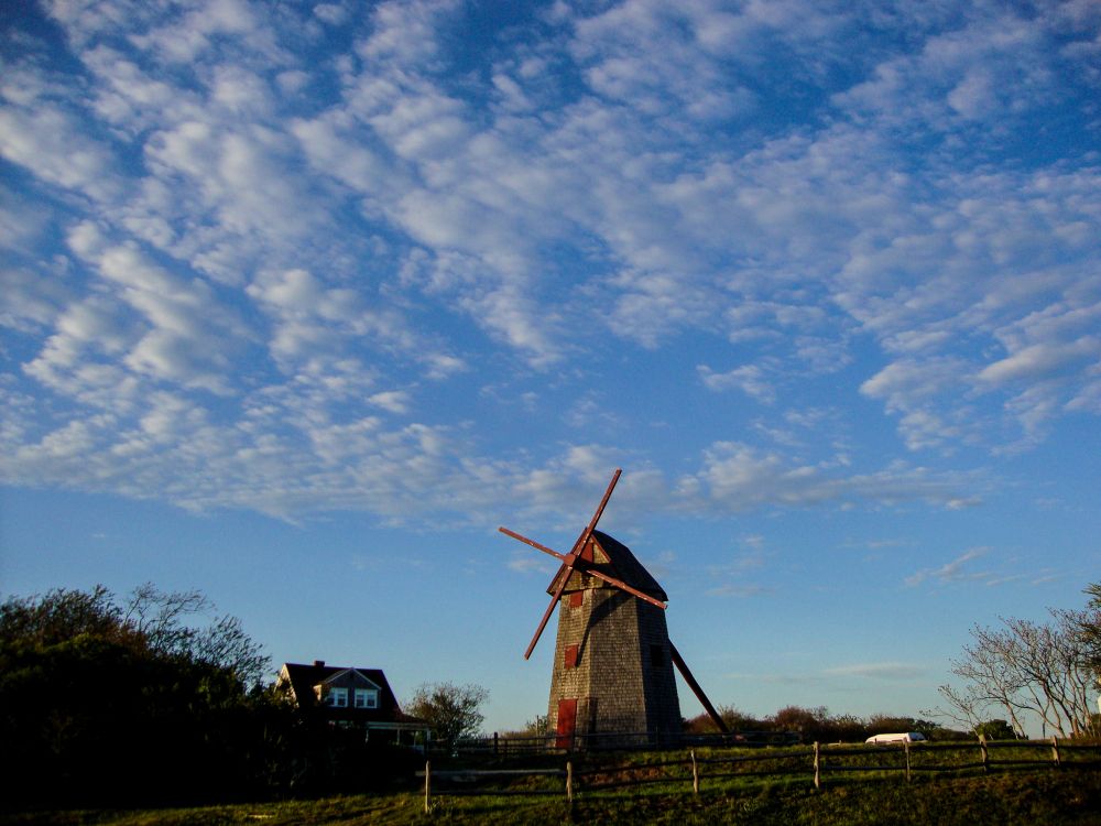 Far view of the Old Mill