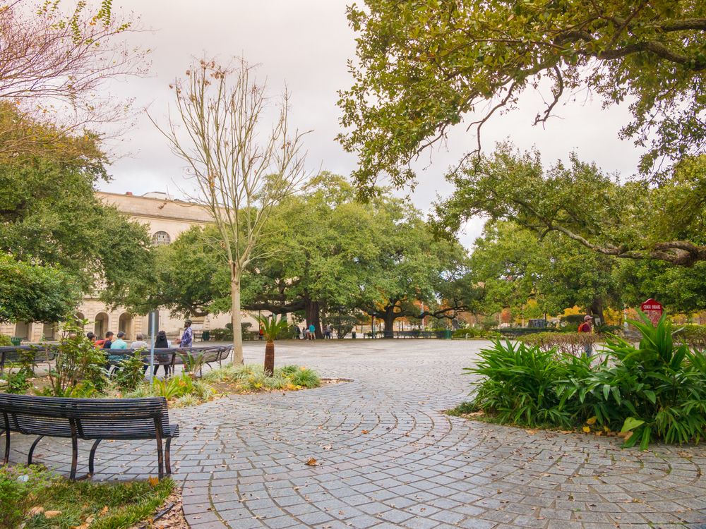 The grounds of Congo Square