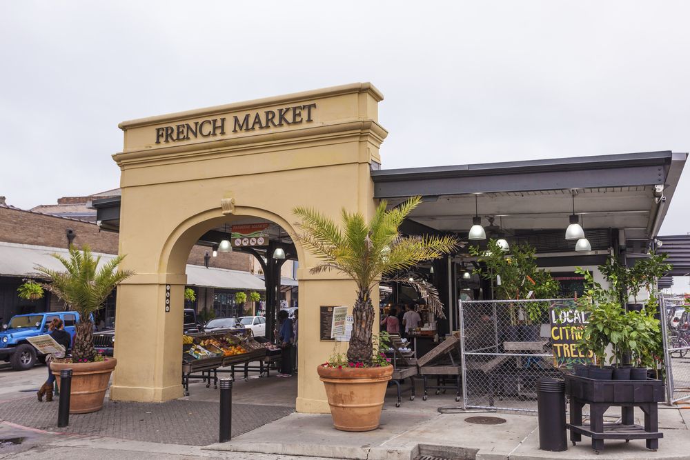 Exterior of French Market
