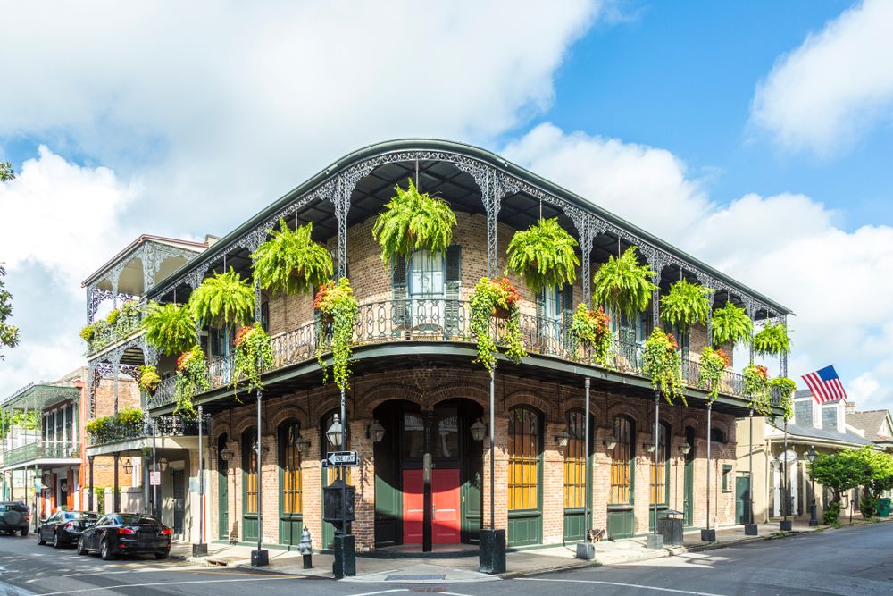 Historic building at French Quarter
