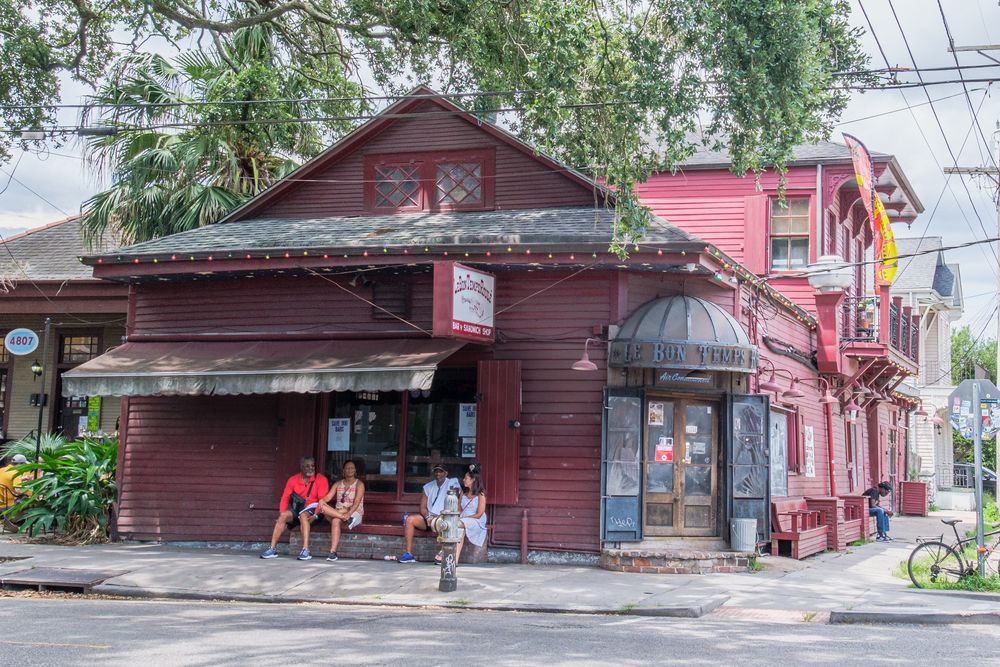Exterior of Le Bon Temps Roule