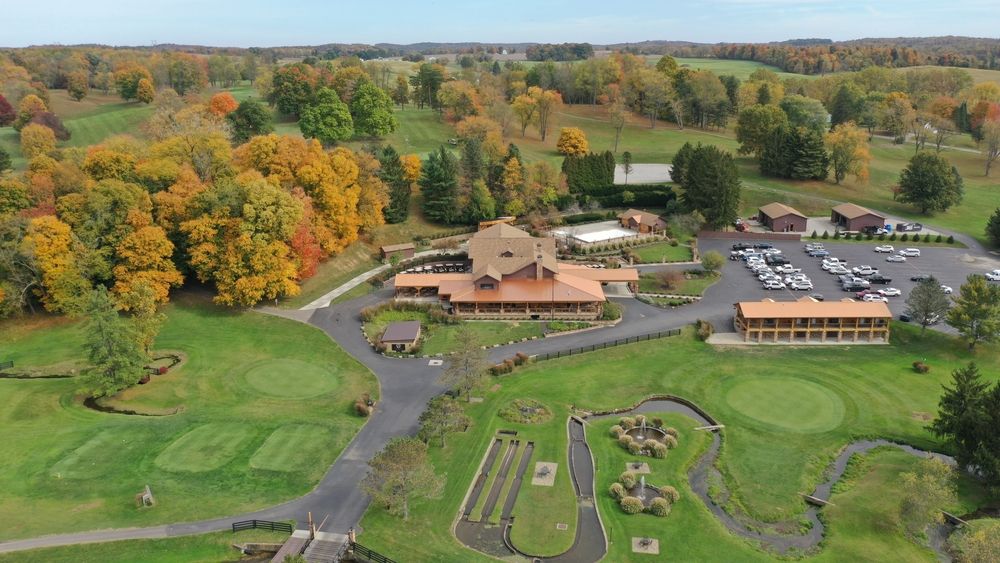 Aerial view of The Trout Club