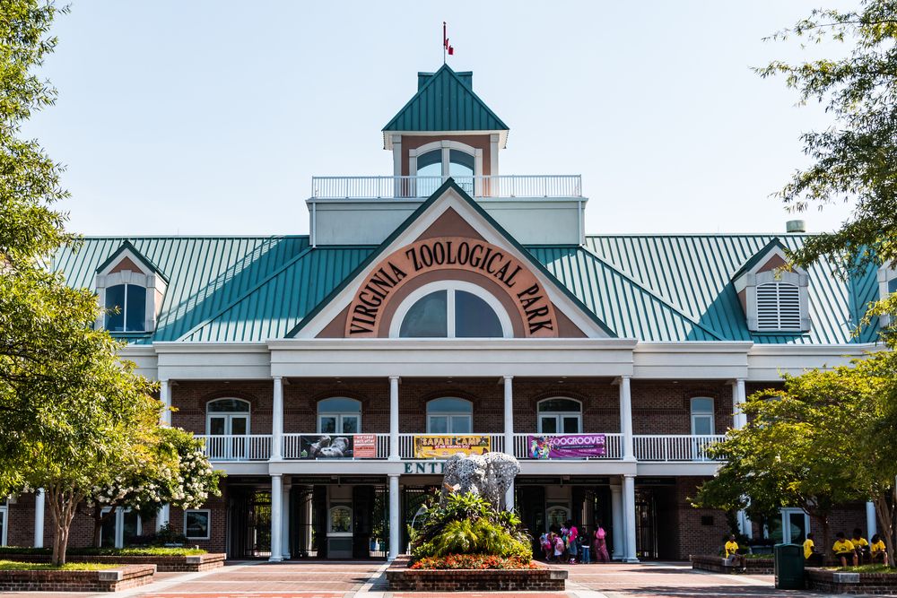 Exterior of Virginia Zoo
