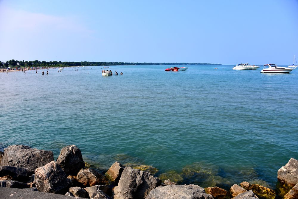 Boats at North Beach Park