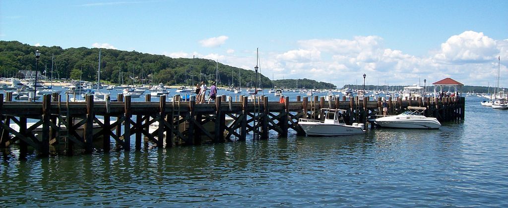 View of the Northport Village Dock