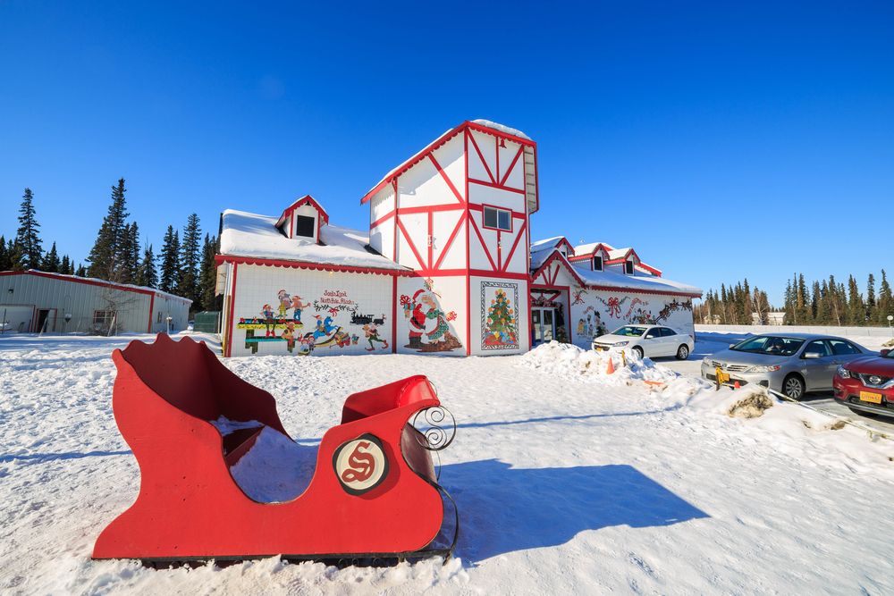 Exterior of Santa Claus House