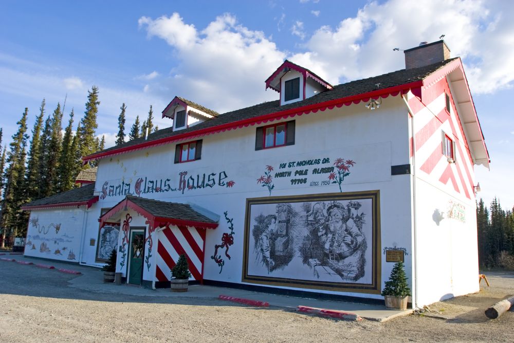 Facade of Santa Claus House