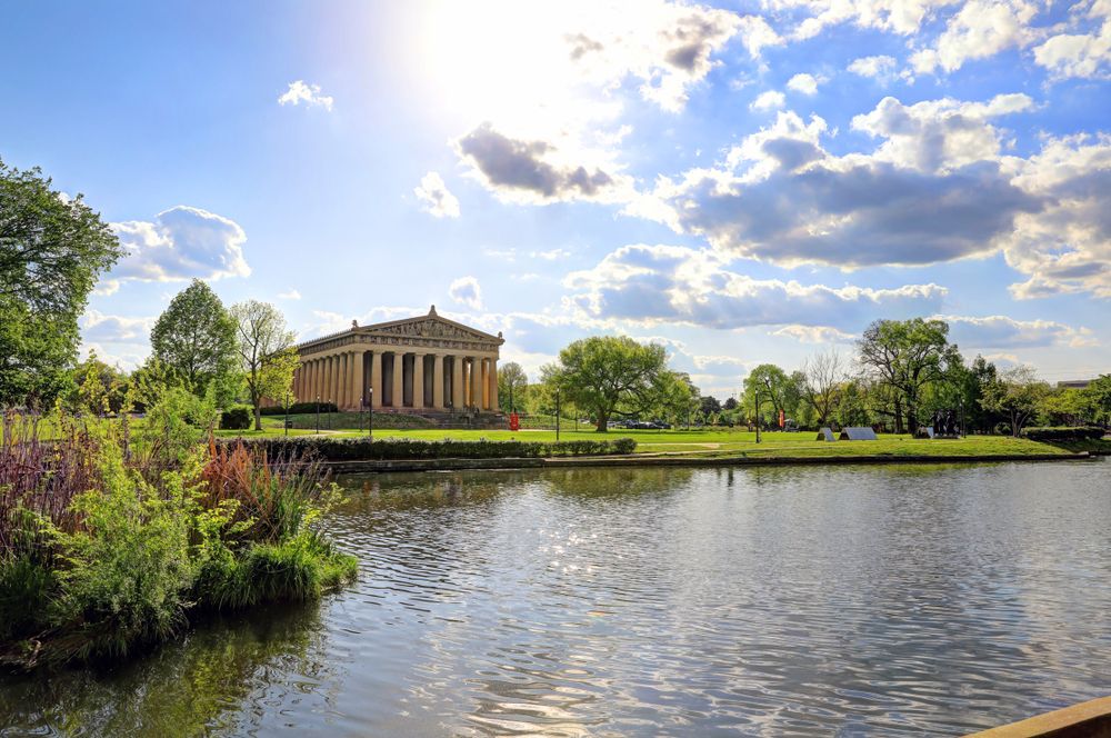 The waters of Centennial Park